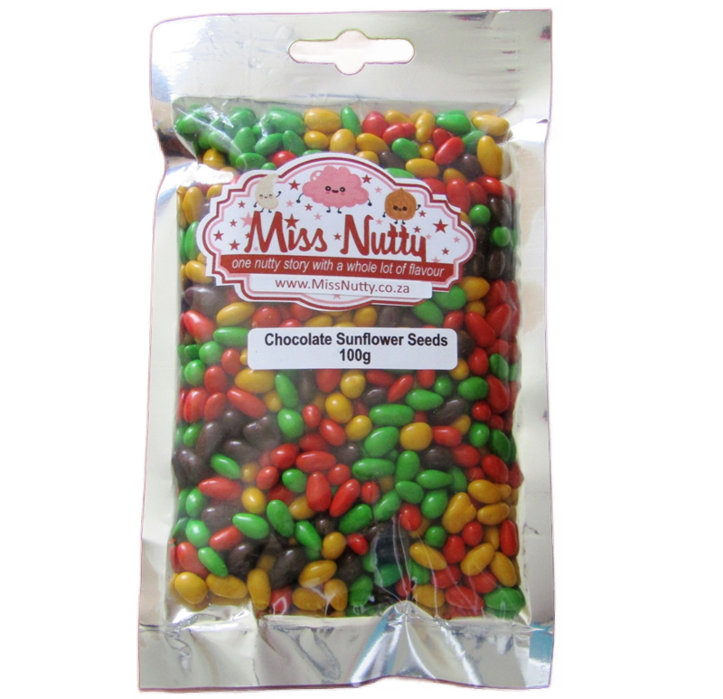 Chocolate Sunflower Seeds 100g Miss Nutty